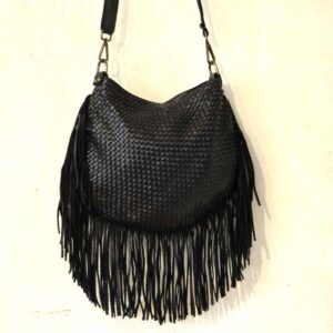 Art Camille Frange Borse  Vitello Col Nero